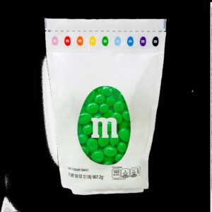 peanut M&M'S green candy