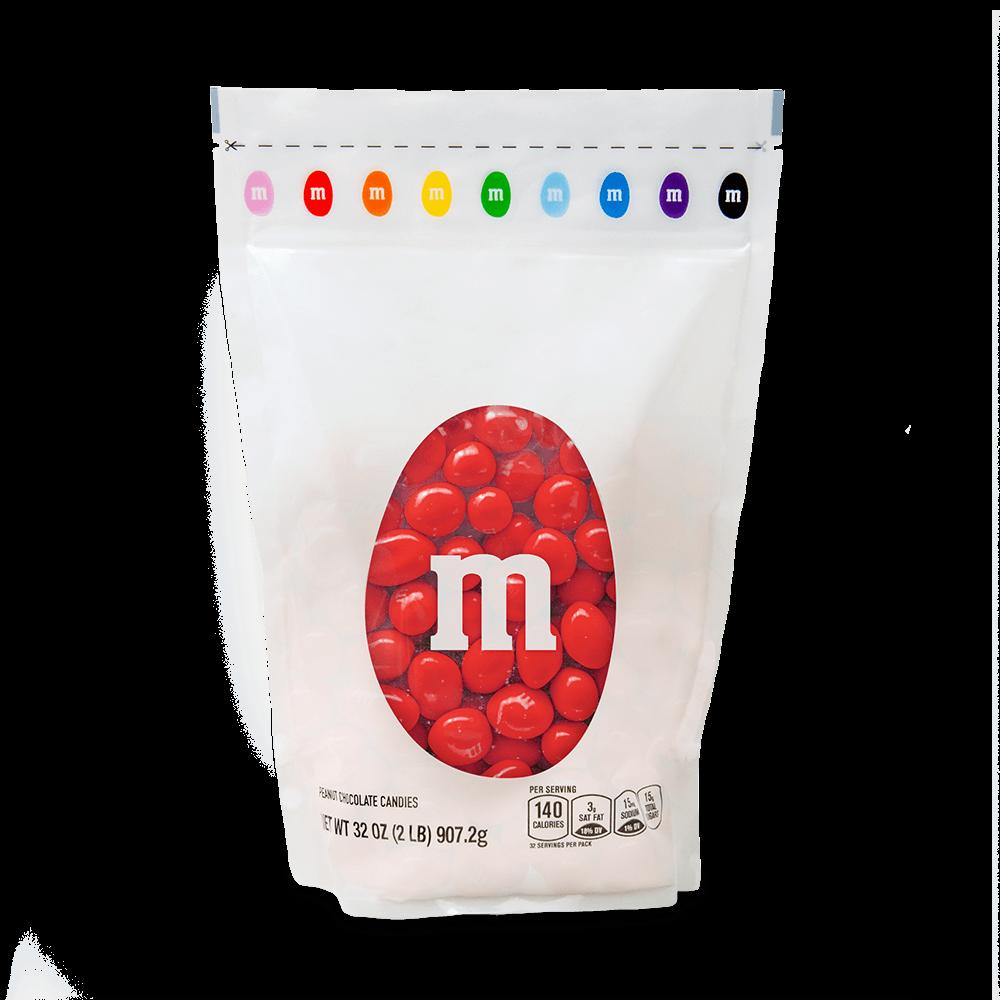 peanut M&M'S red candy