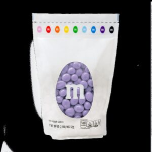 peanut M&M'S light purple candy