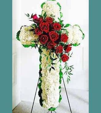 FTD Floral Cross Arrangement