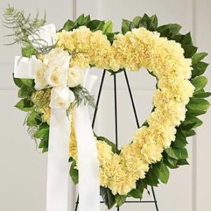 FTD Rays of Gold Standing Heart
