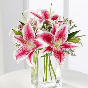 Pink Lily Bouquet by FTD