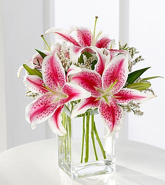 Pink Lily Bouquet by FTD