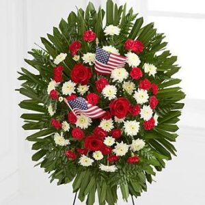 FTD Soldier Salute Standing Spray