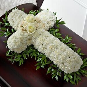 Peaceful Memories Casket Spray