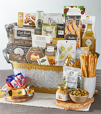 Gourmet Deluxe Gift Basket - FedEx