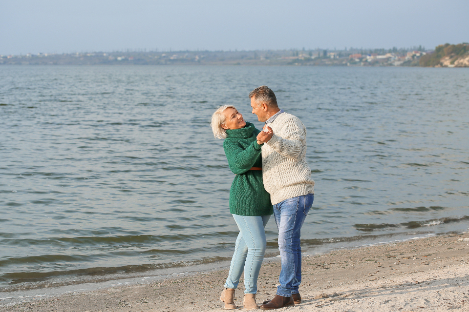 A couple together representing gifts for couples